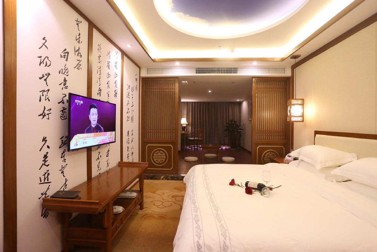 Mingshan Hotel Chengdu Luaran gambar