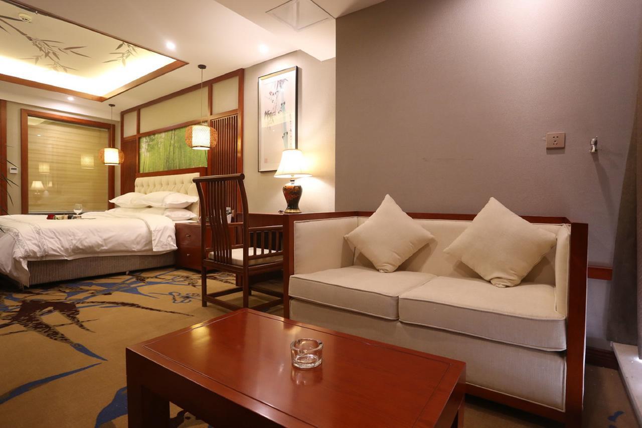 Mingshan Hotel Chengdu Luaran gambar