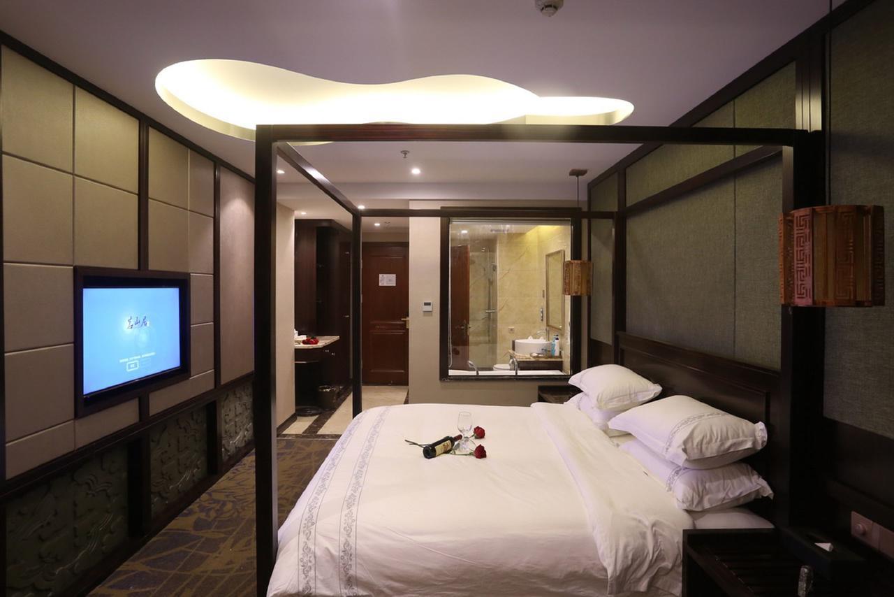 Mingshan Hotel Chengdu Luaran gambar