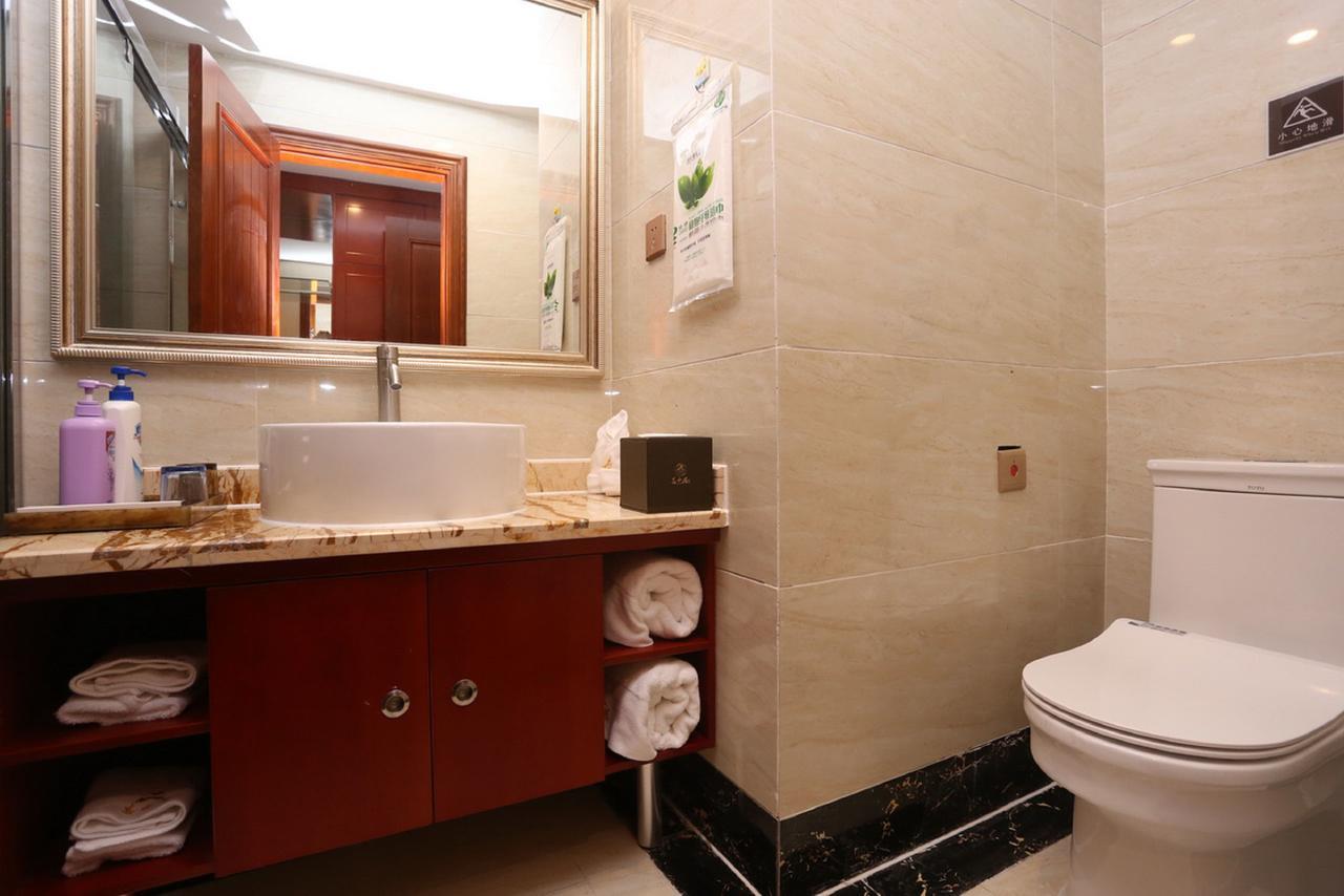 Mingshan Hotel Chengdu Luaran gambar