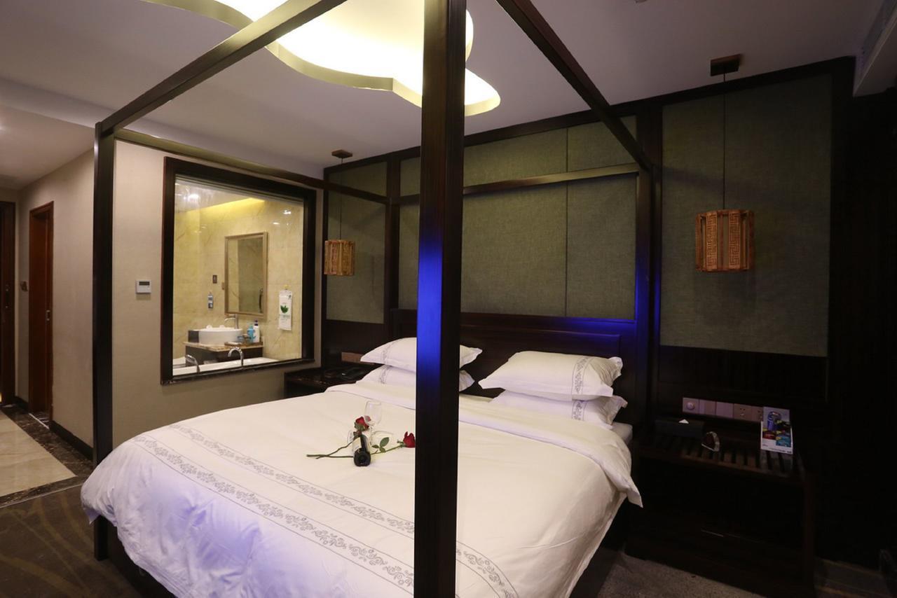 Mingshan Hotel Chengdu Luaran gambar