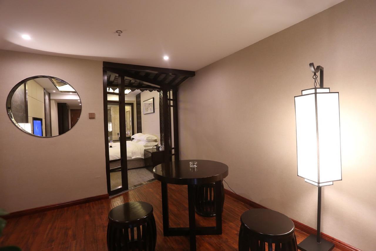 Mingshan Hotel Chengdu Luaran gambar