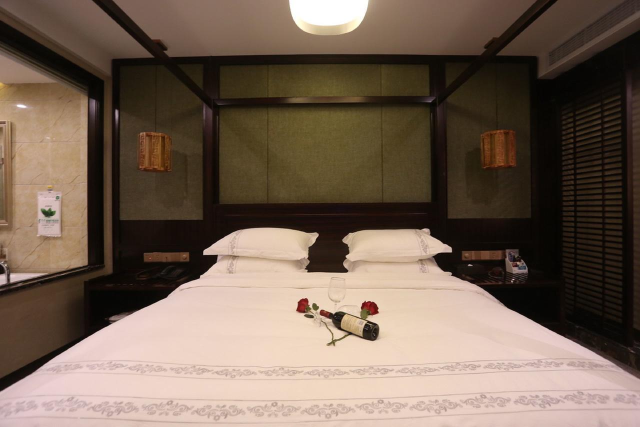 Mingshan Hotel Chengdu Luaran gambar